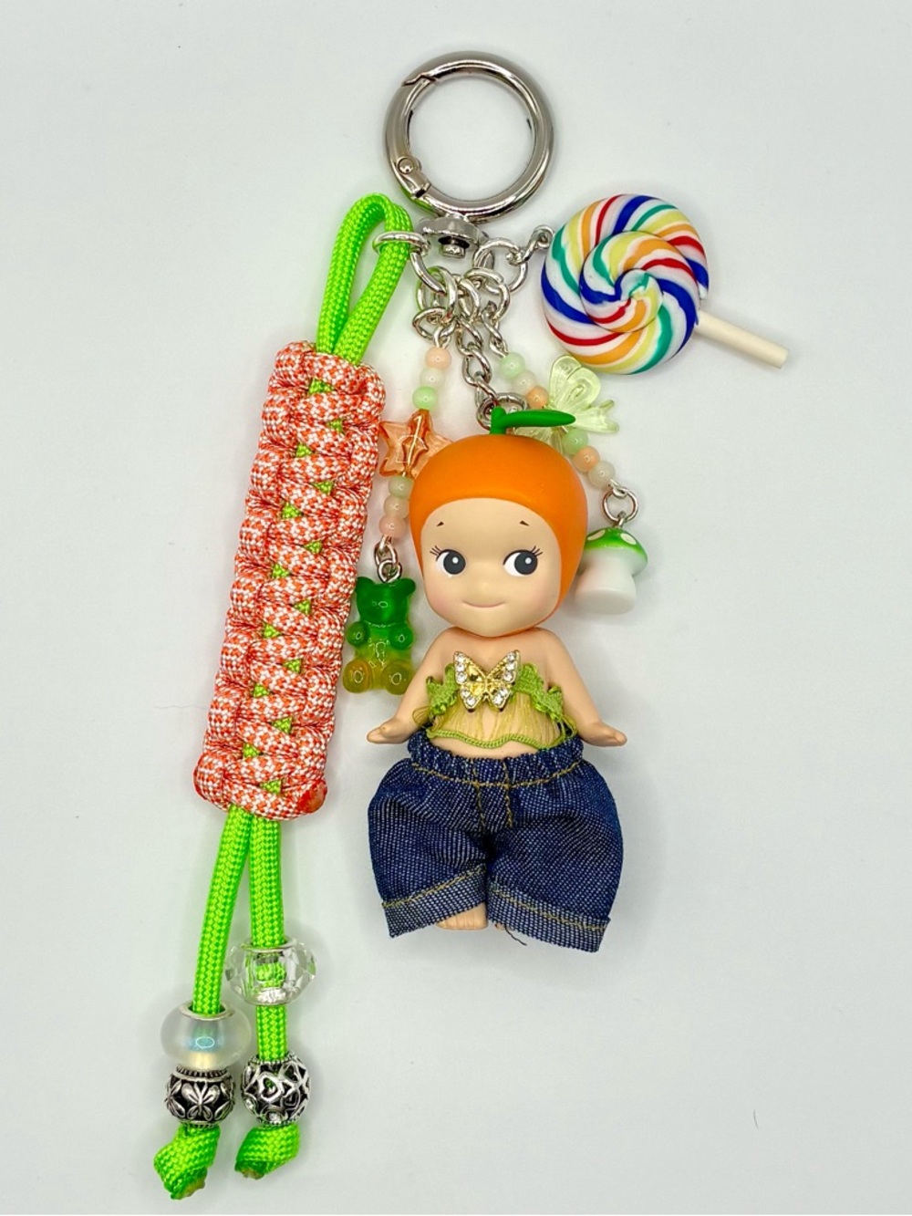 Sonny Angel Fruit Series Handmade Bag Charm - Orange